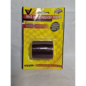 RED BRAKE LIGHT LENS REPAIR TAPE  Auto Motorcycle Trailer Lenses, 1.88" X 60"